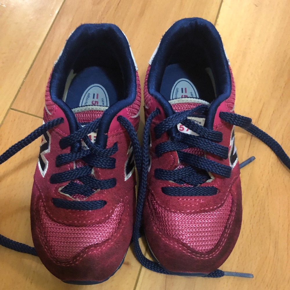 Pink and blue New Balance